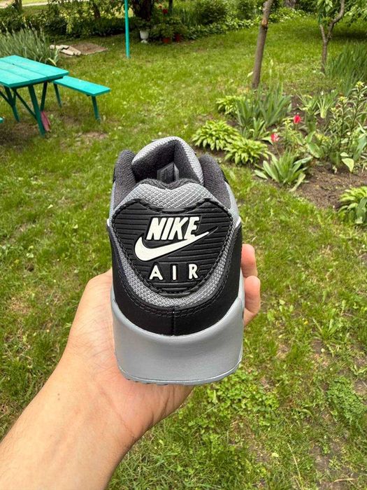 ОРИГІНАЛ! Nike Air Max 90 Black/Grey 40 40.5 | IM5989-010