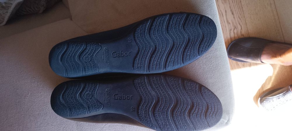 Pół buty damskie czarne z sk