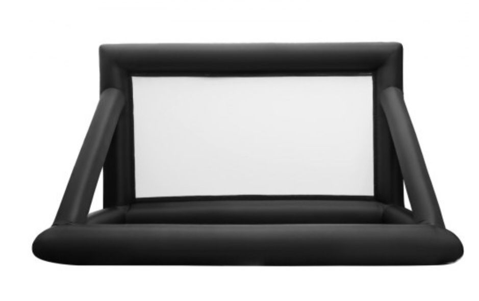 Tela de projetor portátil 3D externa para teatro ao ar livre