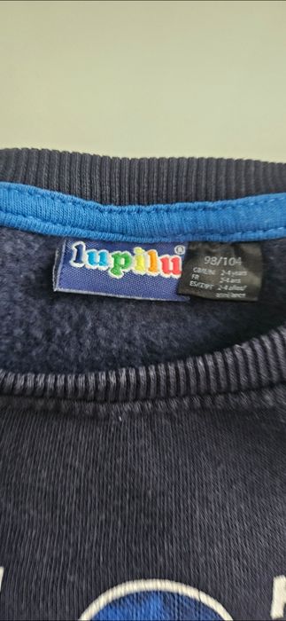 Bluza granatowa lupilu 98/104