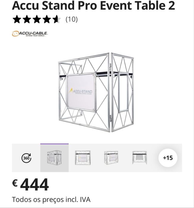 ADJ Pro Event Table/Accu Stand Pro Event Table