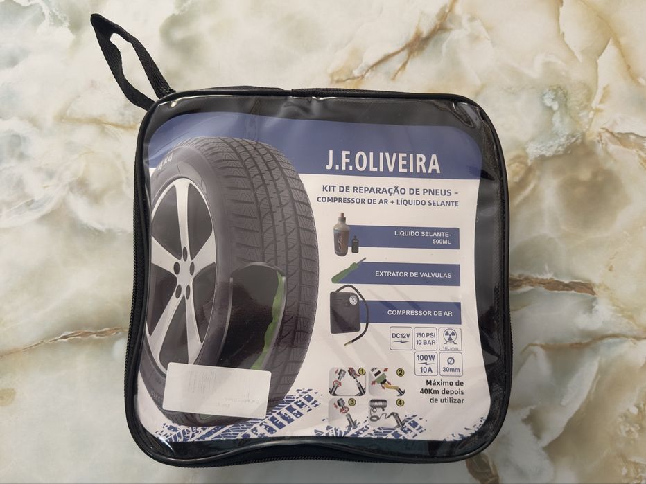 Kit de reparação dos pneus