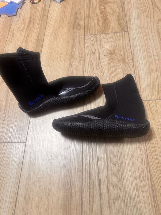Buty do nurkowania rozmiar 45-46 Bare S-Flex 7mm