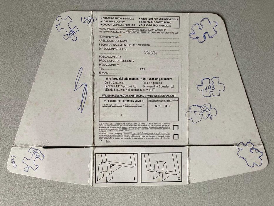 Puzzle de 1000 Peças Anne Geddes [completo]