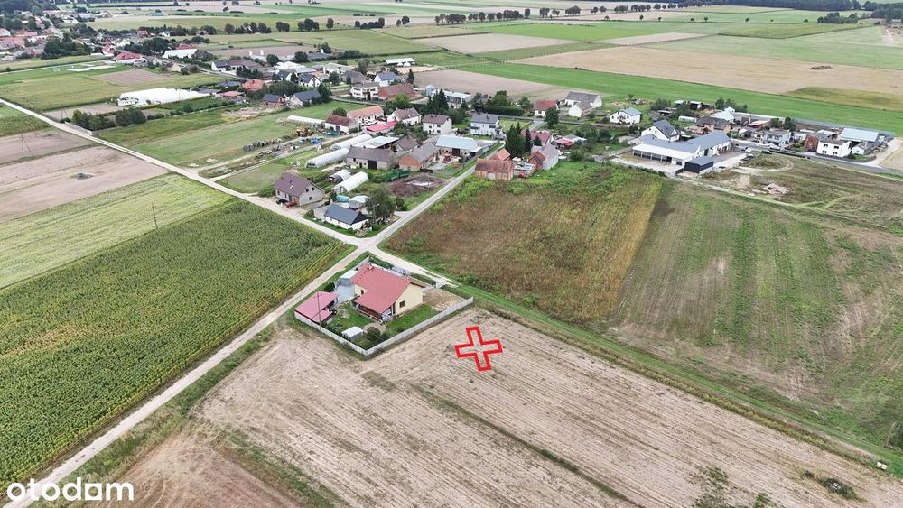 OKAZJA - na sprzedaż - DZIAŁKA o pow. 949 m² - ZBARZEWO - Widok 4