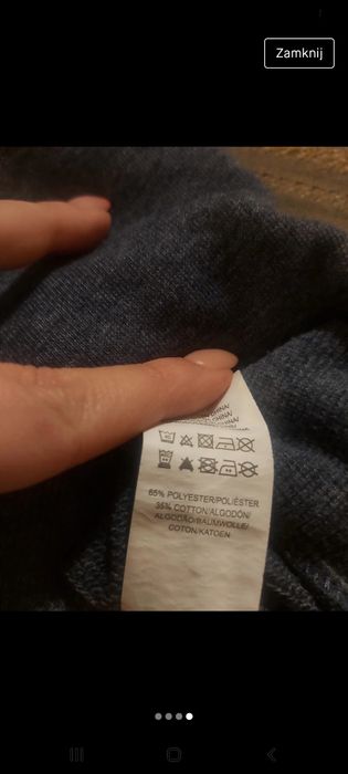 Granatowa bluza S