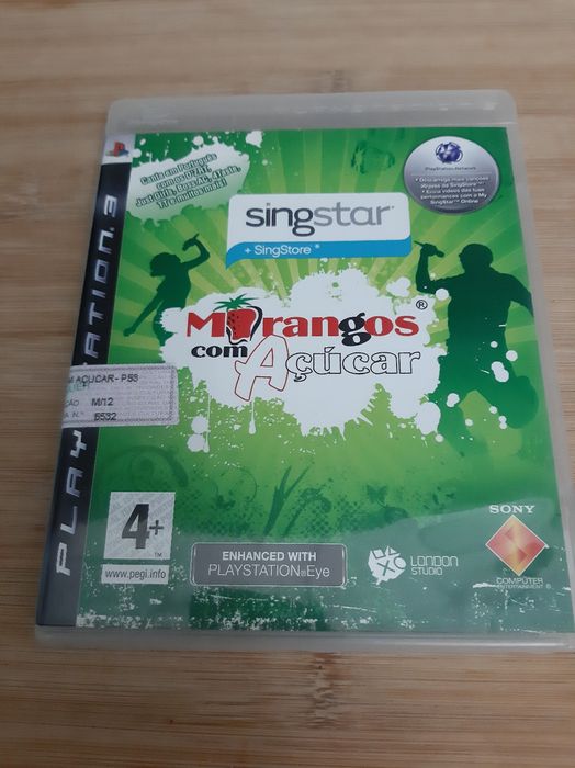 Jogo PS3 Singstar Morangos com açúcar