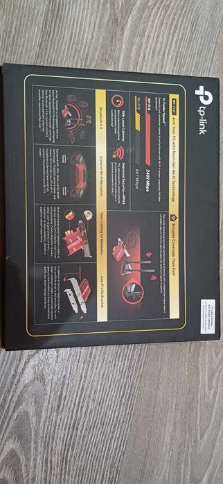 TP-LINK AX3000 Wi-Fi 6 Bluetooth 5.0 (Como Nova)