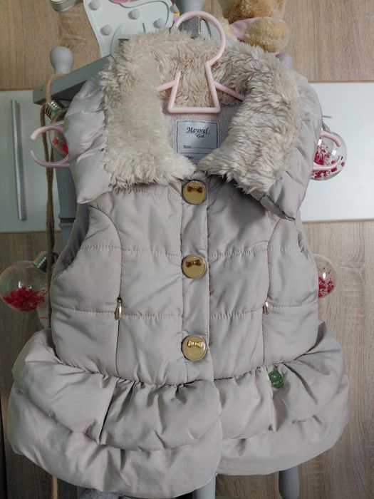 Bezrękawnik ocieplany mayoral rozmiar 86/92 stan bardzo dobry