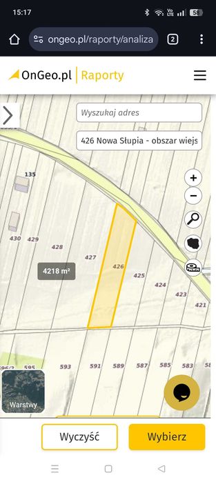 Sprzedam Grunty Rolne