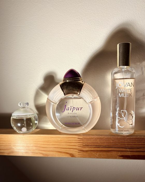 Zestaw perfum Cacharel, Boucheron, Jovan