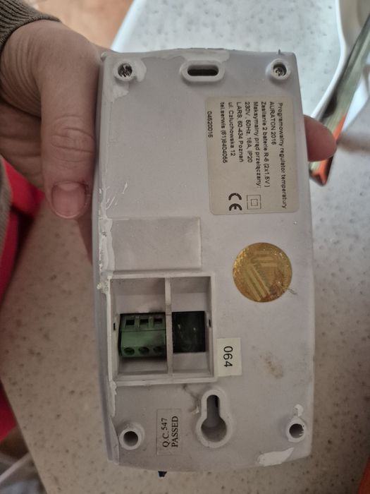 Programowalny regulator temperatury elektra 2016