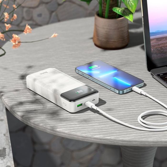 Повербанк HOCO J102A 20000 mAh 20W з дисплеєм