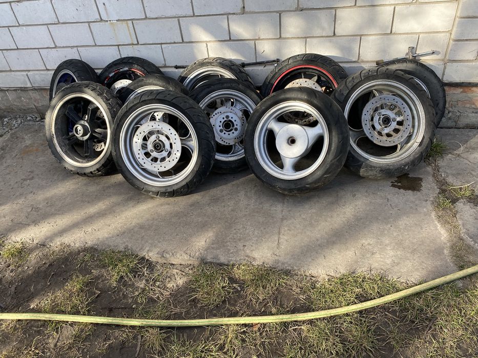 колеса на скутер тачку самоделку р12 р13 передне