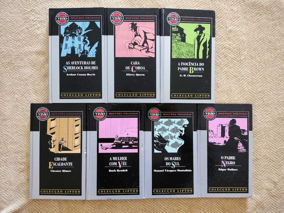 Livros Colecção Crime Suspense Lipton Biblioteca Visão 2000
