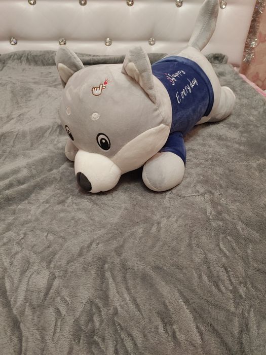 Мягкая игрушка с пледом