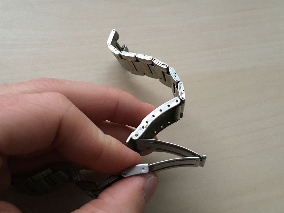 Stalowy pasek, bransoleta do zegarka, marka Perfect 20mm