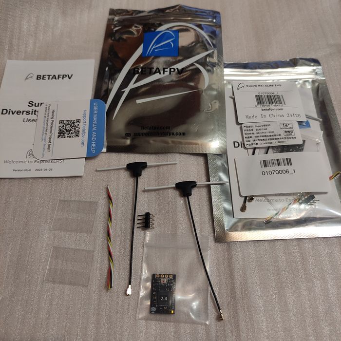 BETAFPV Diversity Super ELRS  2,4G - 915 Mhz RX: