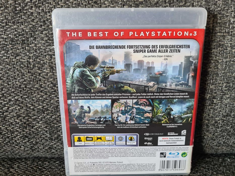 Gra SNIPER 2 Ghost Warrior PS3
