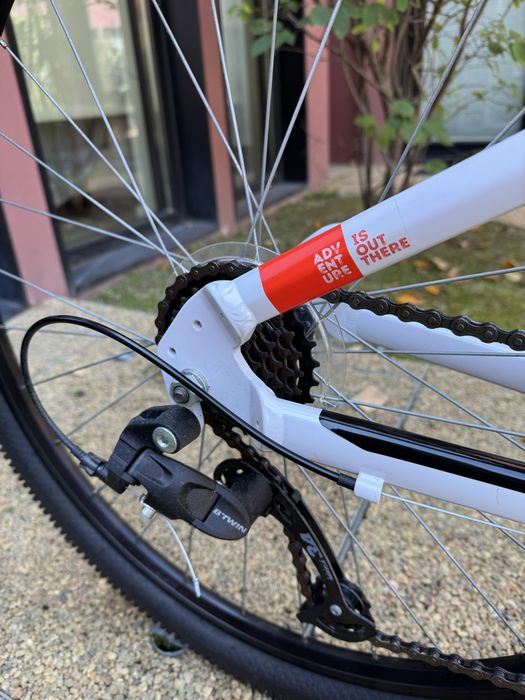 Bicicleta ROCKRIDER EXPL 50 M como nova + acessórios