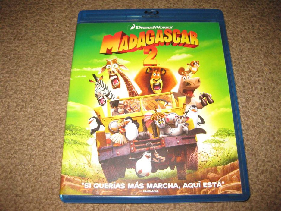 Blu-Ray "Madagáscar 2"