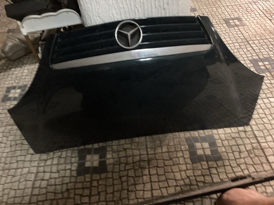 capô parachoques grelha resgurado do motor mercedes classe A de 2002