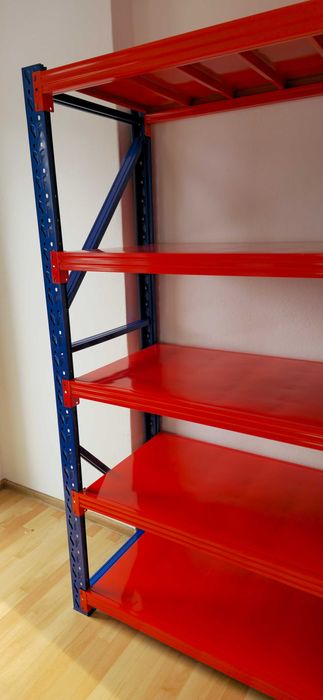 Faktura! NOWE REGAŁY metalowe 5-półkowe 200x200x60cm magazynowe garażowe NOWE