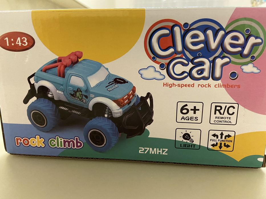 Нова радіокерована машинка Clever Car, всюдихід Подарунок