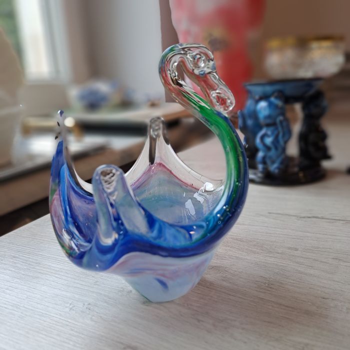 Krysztalowa figurka Murano.