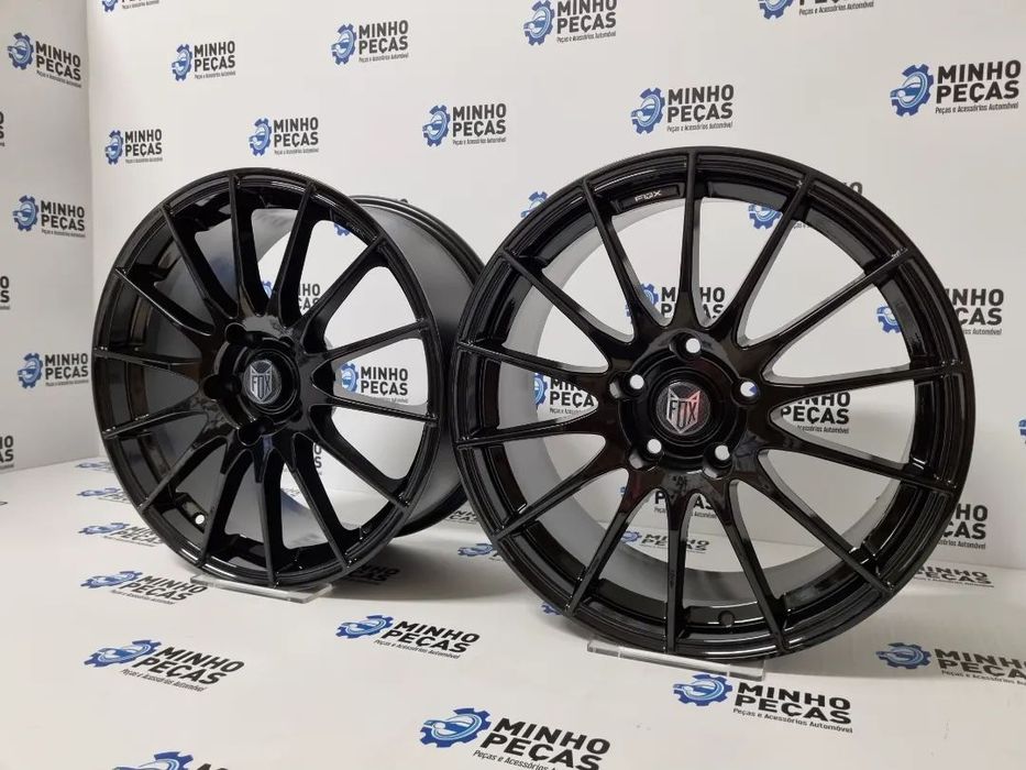 Jantes Fox (FX004) em 18 Preto Brilho (5x120)