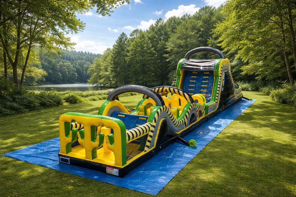 Tor Przeszkód Dmuchaniec 17 900 brutto, cena zawiera już  Vat 23%