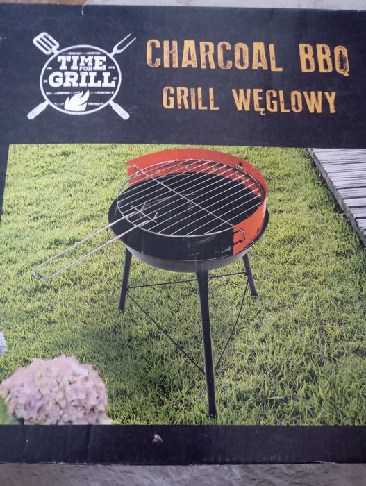 Grill węglowy 300x300x440 mm