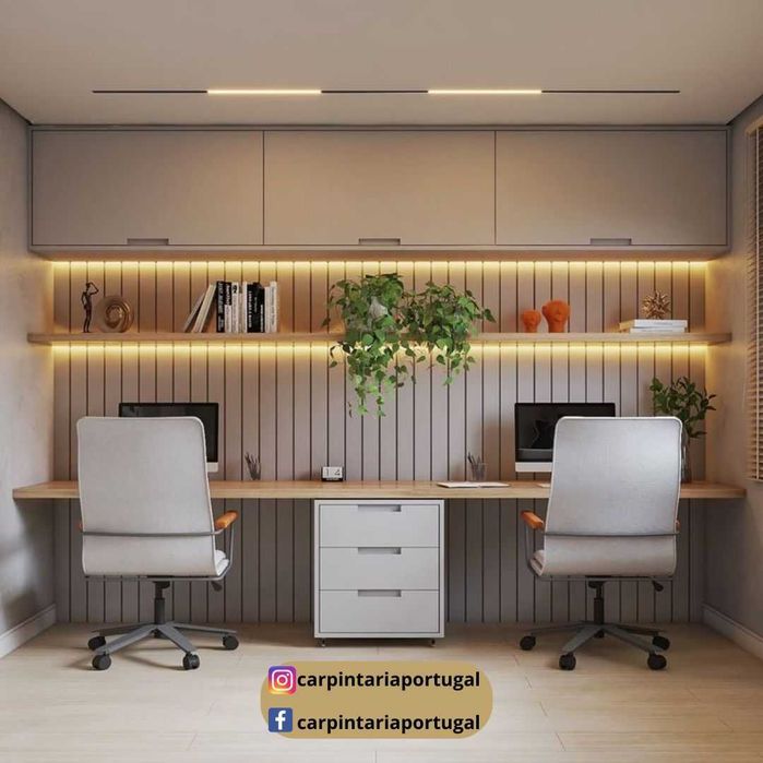 escritórios planeados e personalizados