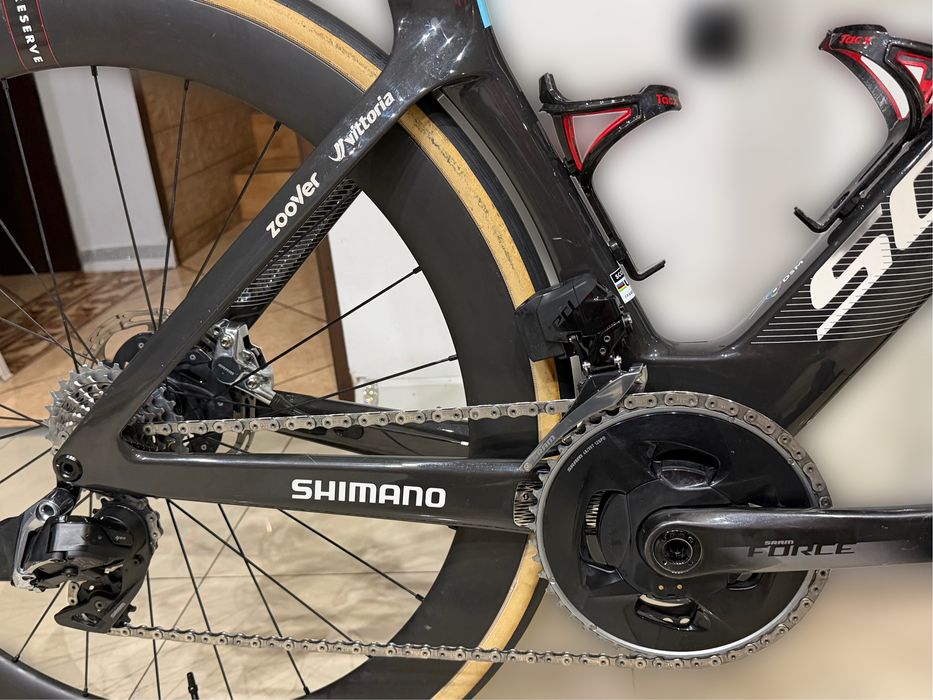 Scott Foil RC Team DSM M / Red SRAM / Reserve 50 / pomiar mocy / ideał