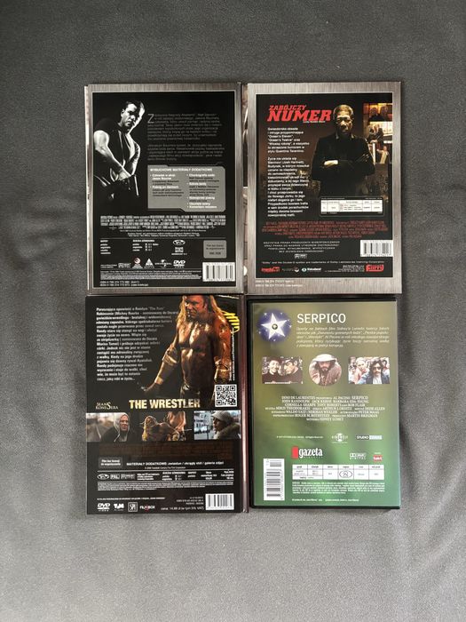 4 doskonale filmy akcji-Zapasnik, Serpico, Zabojczy numer i Ultimatum