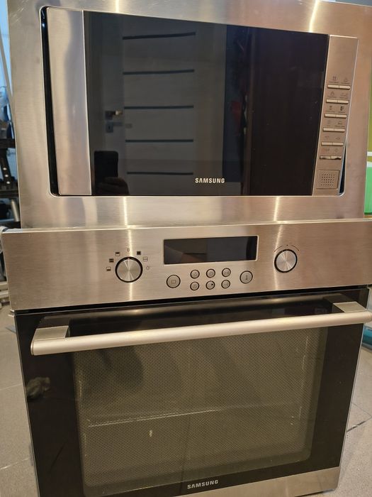 Piekarnik i mikrofala do zabudowy samsung