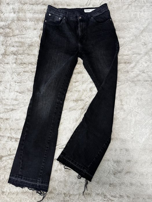 Джинсы Flared Bershka