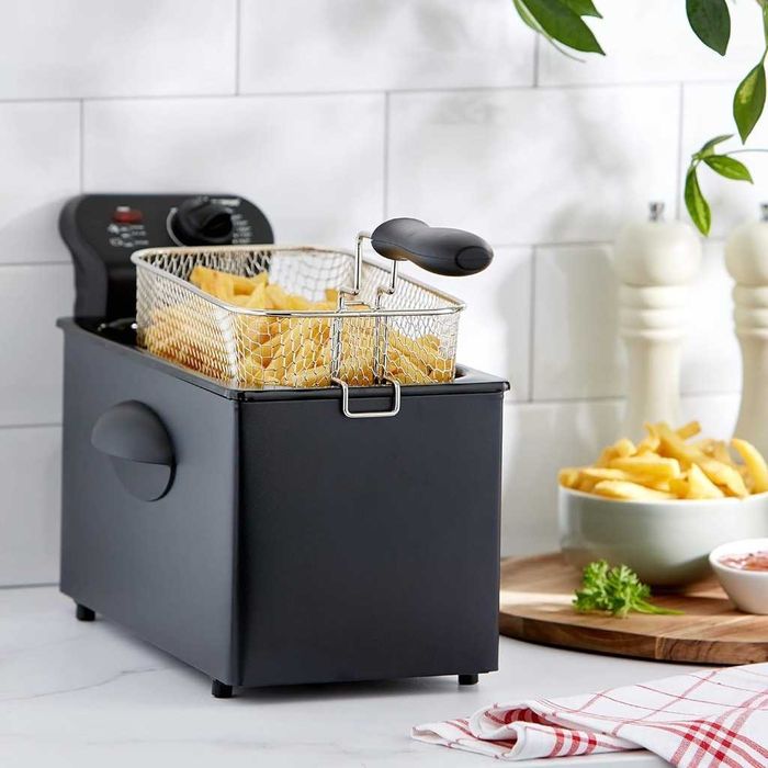 Bestron Frytkownica olejowa z technologią zimnej strefy