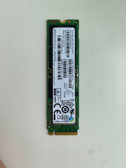 nvme ssd 512gb samsung - Купить электронику - Цены на OLX.ua
