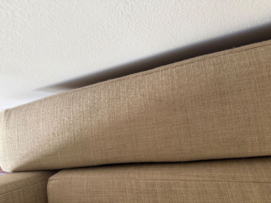 Sofá IKEA Frihethen Beige - chaise long com arrumação