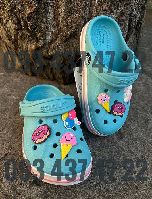 Крокси Дитячі Crocs Bayaband Kids для дівчаток та хлопчиків