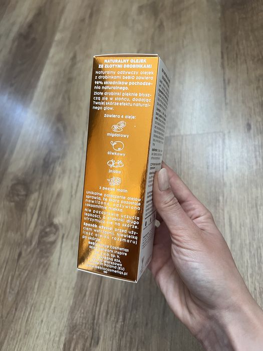 beBIO olejek z drobinkami