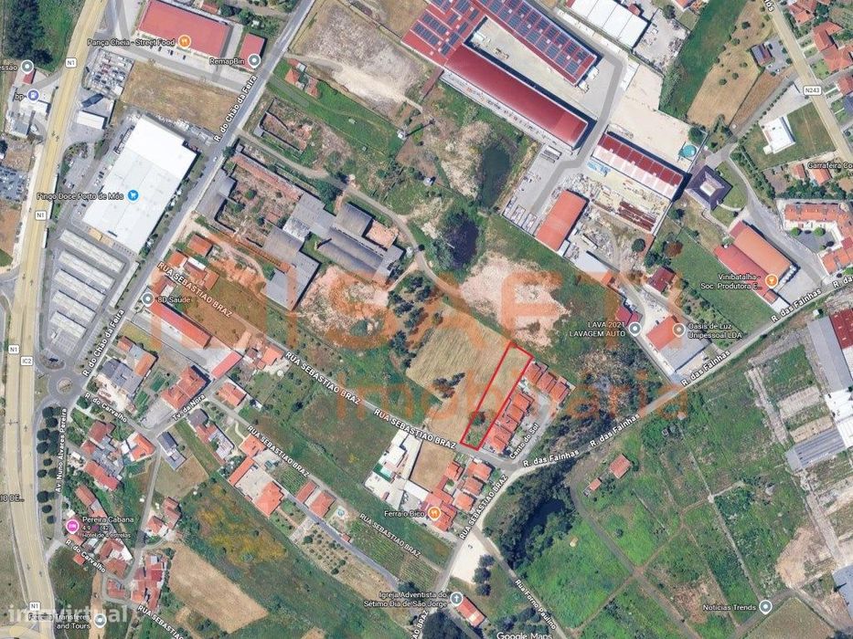 Terreno Rústico Urbanizável — Calvaria de Cima, Leiria