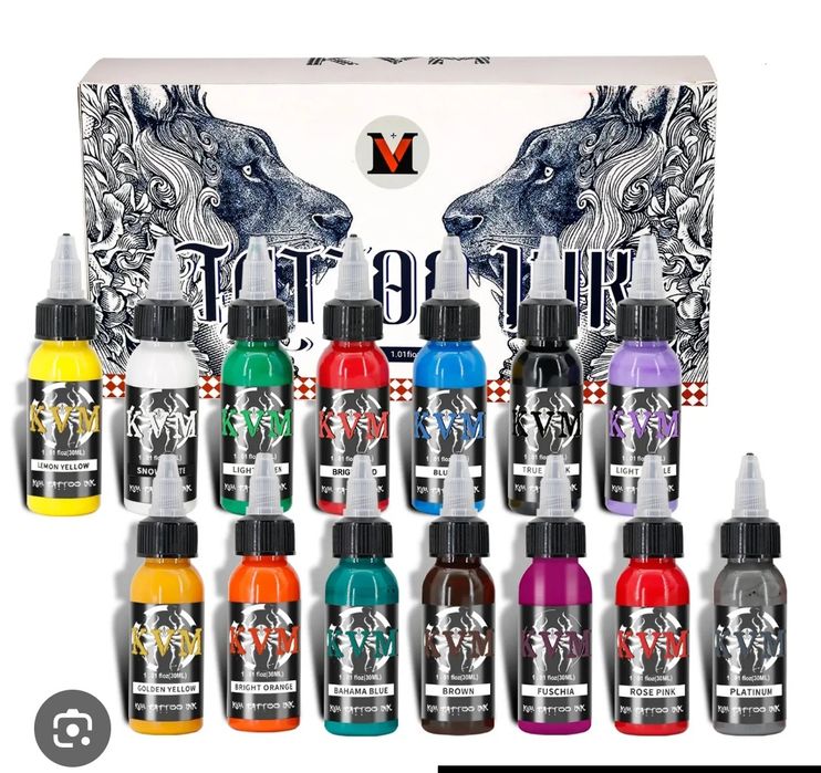 14 emb 30 ml pigmentos cor tattoo ink