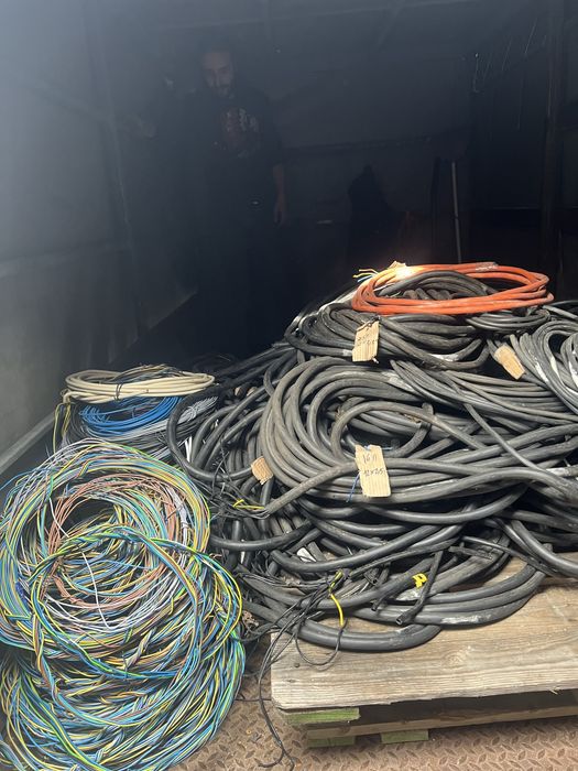 Recolhas fios/ latao / cobre