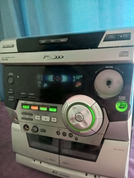 Музичний центр Samsung MAX-960 (як підсилювач)