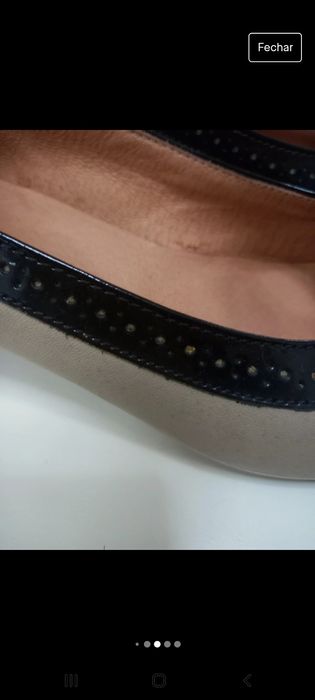 Sapatos da Max em pele e verniz