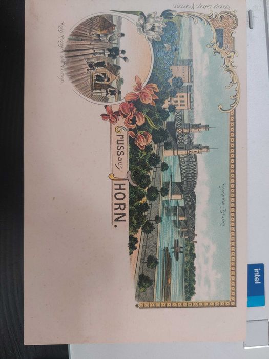 Pocztówka Toruń Gruss aus Thorn- nieobiegowa Flisacy.