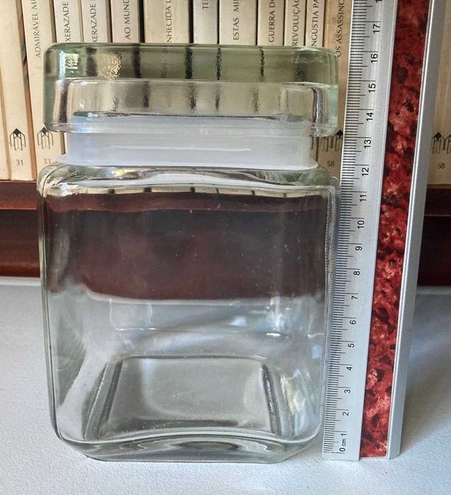 Pote de Vidro (~16cm)