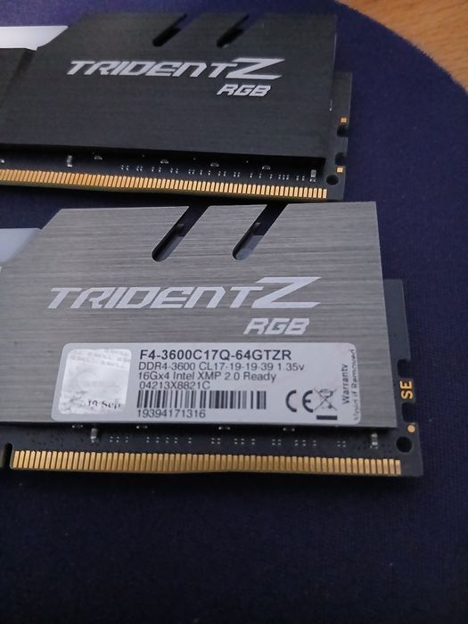 Msi Z390 + I7 9700KF + 32Gb 3600mhz